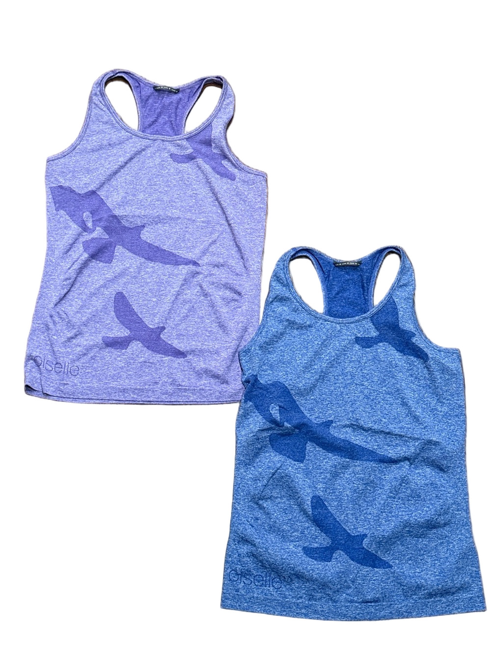 Oiselle Flyte 2 Tank Bundle, Purple + Blue | Size Medium